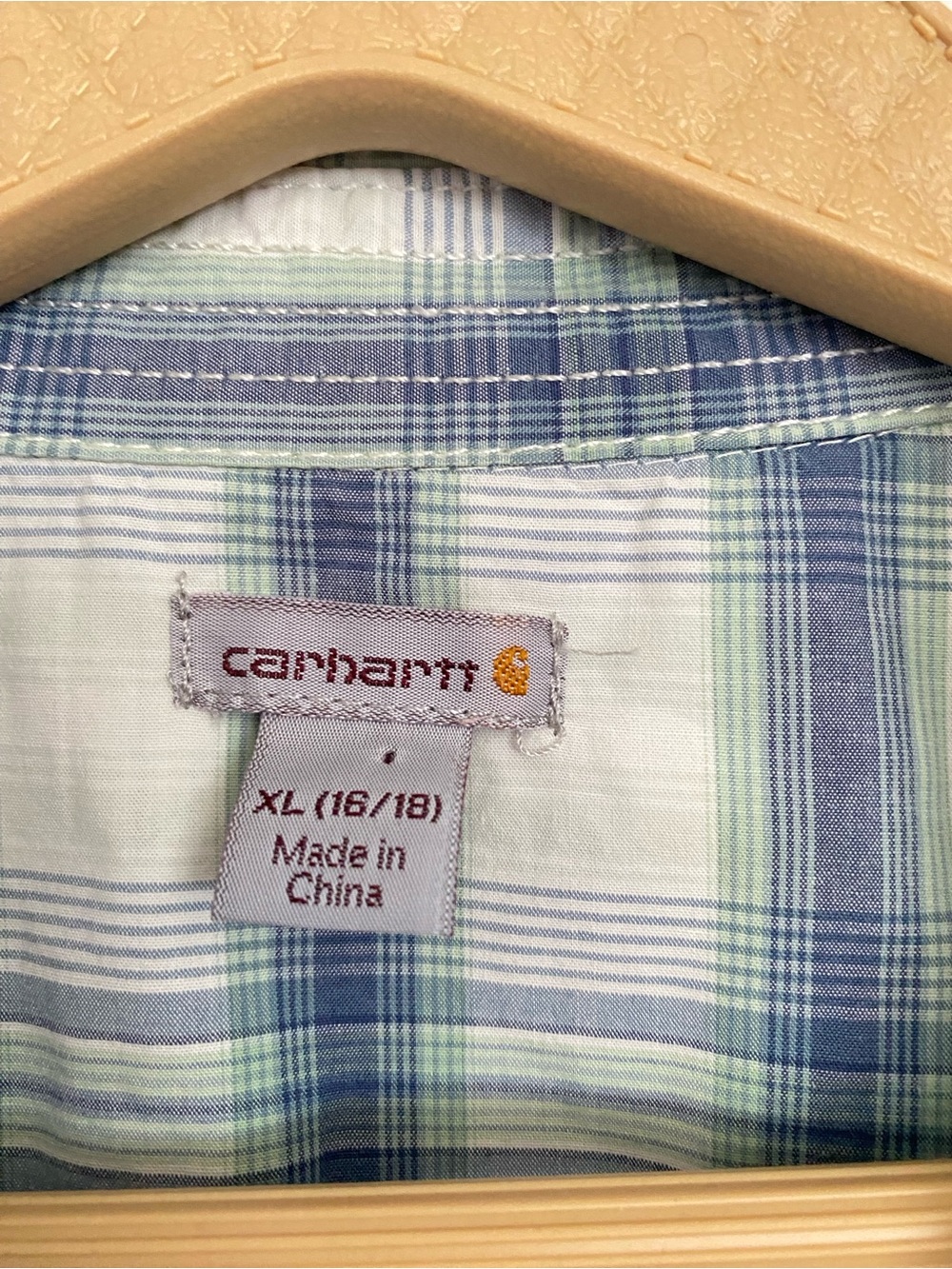 Carhartt Utility Button-Up Shirt with Roll-Tab Sleeves - Size XL - Picture 12 of 16